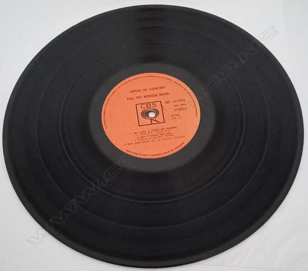 Janis Joplin, In Concert (Double album) Image 1++